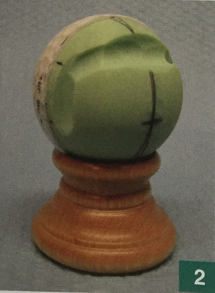 Golf Ball Carving Step 2