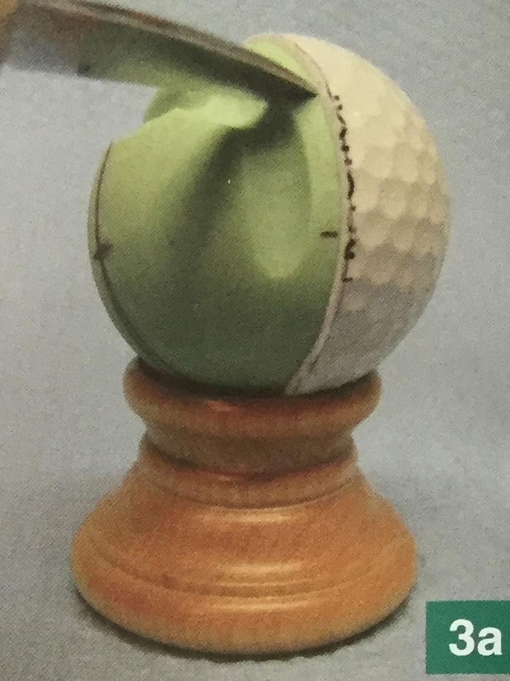 Golf Ball Carving Step 3a