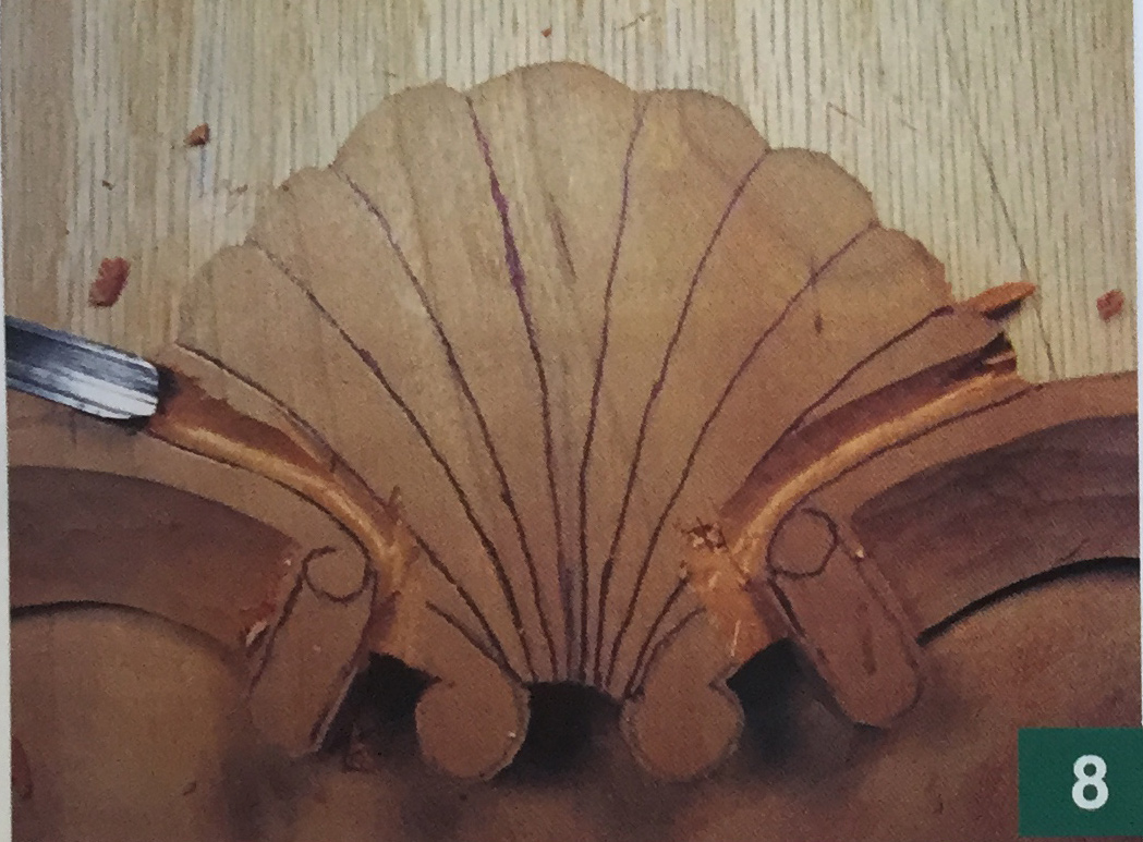 Cherry Tray Carving Step 8