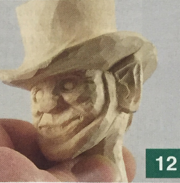 Leprechaun Carving Step 12