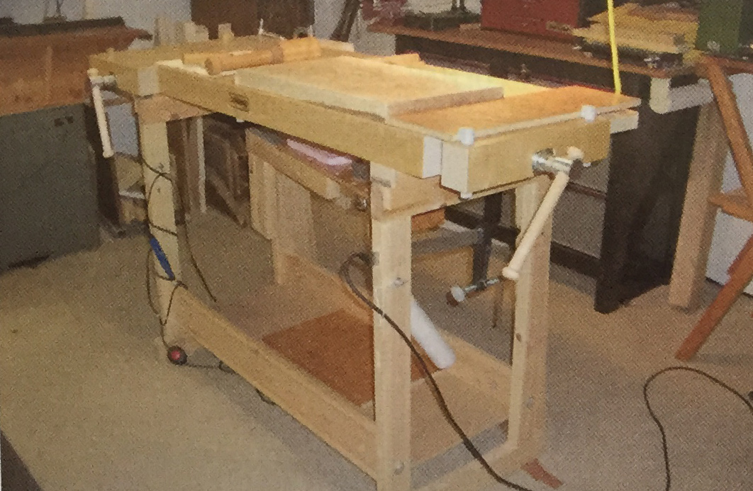 carver’s tilting bench step 1