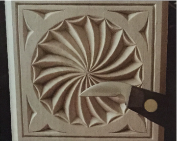 Wood Carving Pattern: Chip Carving Practice Board